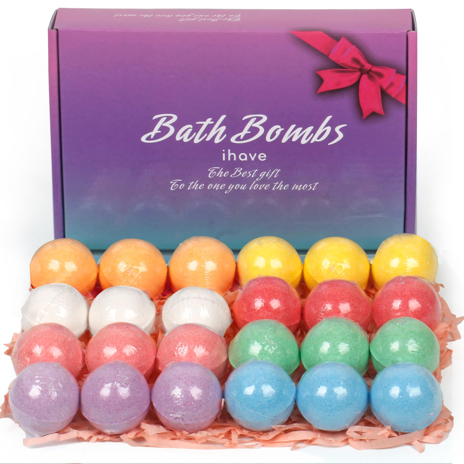 iHave Bath Bombs lemon scent deliver bright fizz for a refreshing soak