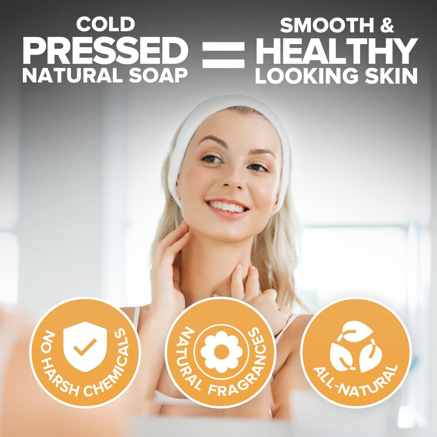 iHeart Nature Eco-friendly packaging emphasizes sustainable soap choice.