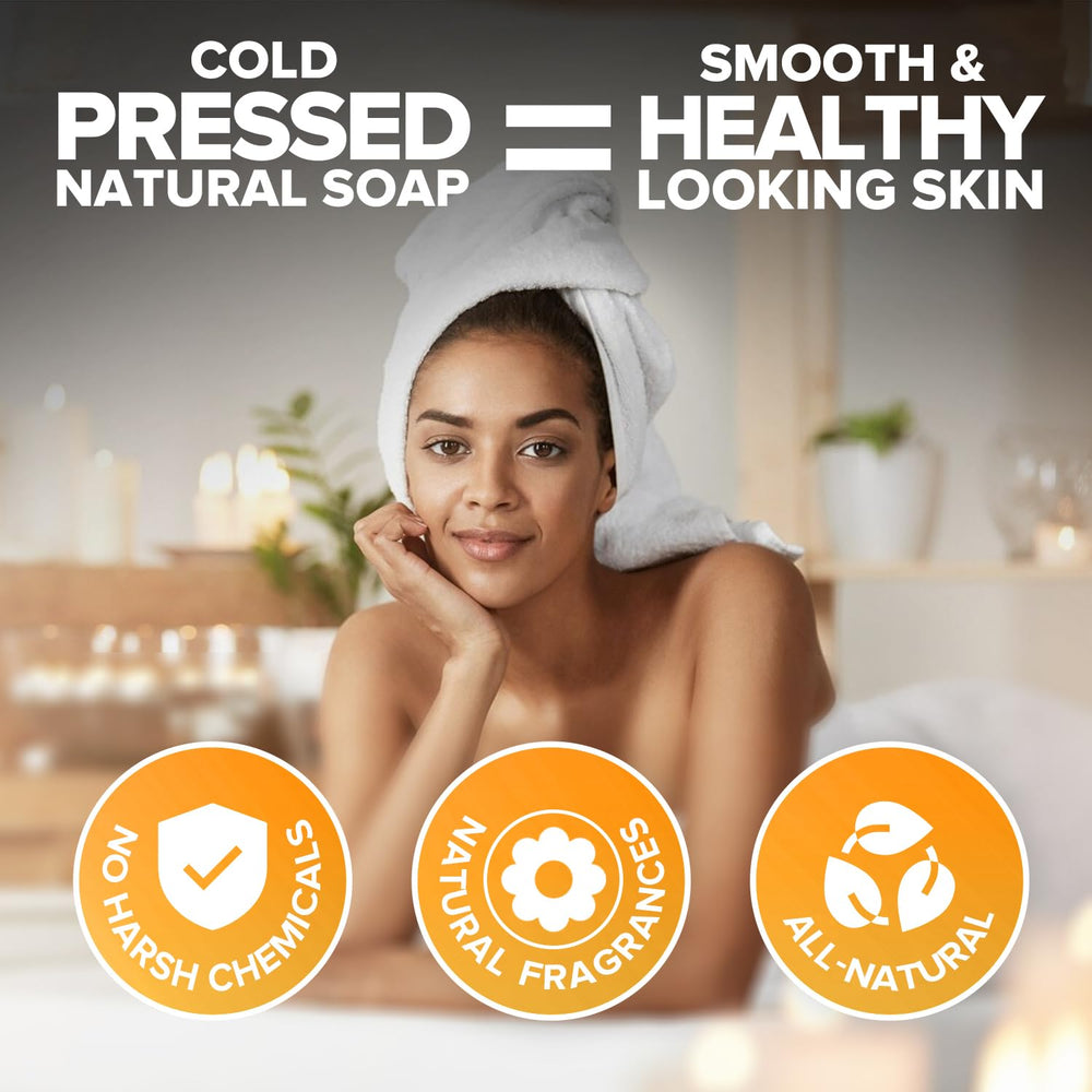iHeart Nature turmeric bar soap long-lasting cleansing for daily routine