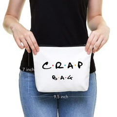 IHopes+ canvas makeup bag soft durable — everyday reliable material