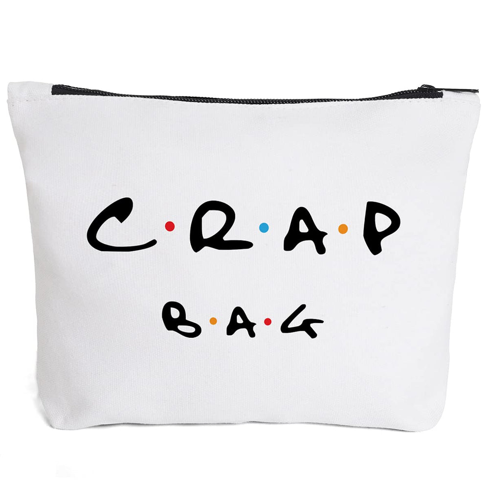 IHopes+ funny gift makeup bag front view — compact travel-ready cosmetic organizer