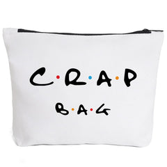 IHopes+ funny gift makeup bag front view — compact travel-ready cosmetic organizer