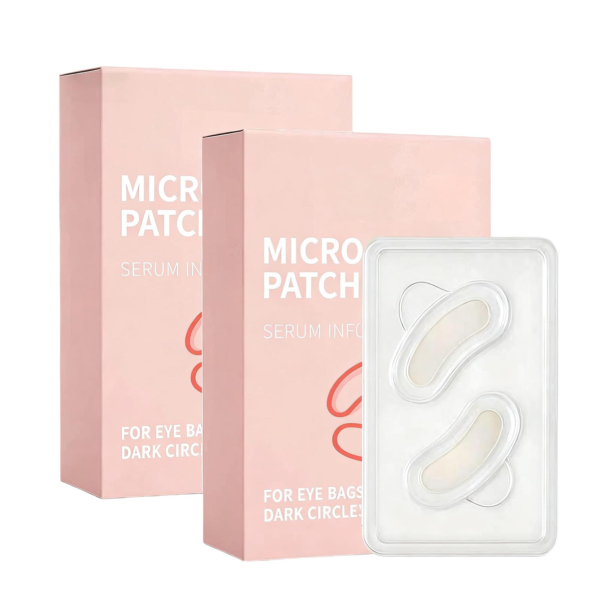 Iiglitch Micro Eye Patches demonstrate hydration to help reduce puffiness.