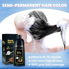 IIIMEIDU 3-in-1 dye shampoo bottle for easy home coloring