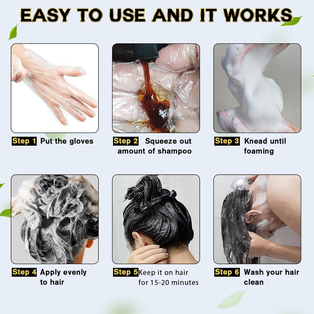 IIIMEIDU at-home hair color routine saves time vs salon visits.