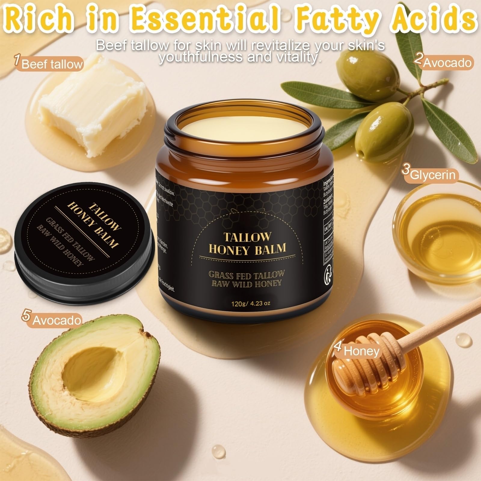 IIIMEIDU hand applying balm demonstrates easy daily application.