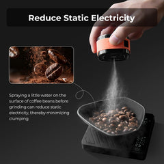 IKAPE espresso tamper USB rechargeable design provides eco-friendly power.