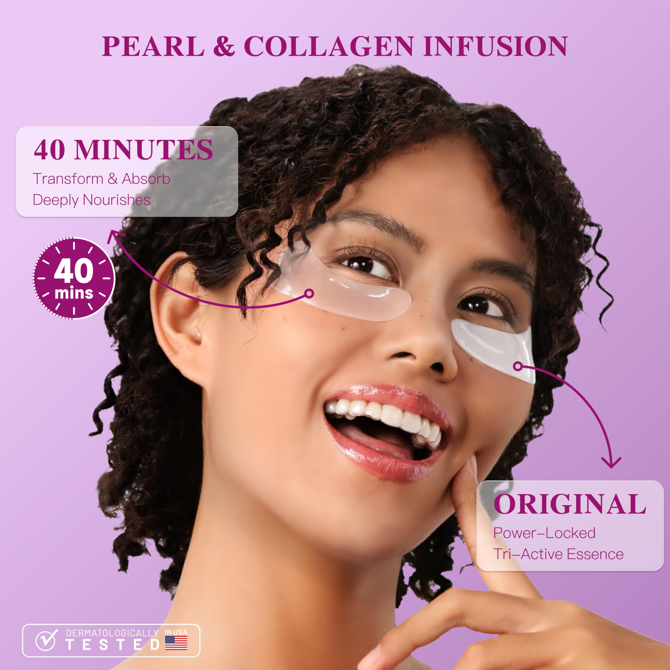 ICIKOL pearl powder detail image hints radiant brightening potential