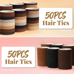 IKOCO soft-elastic baby hair ties for delicate hair.