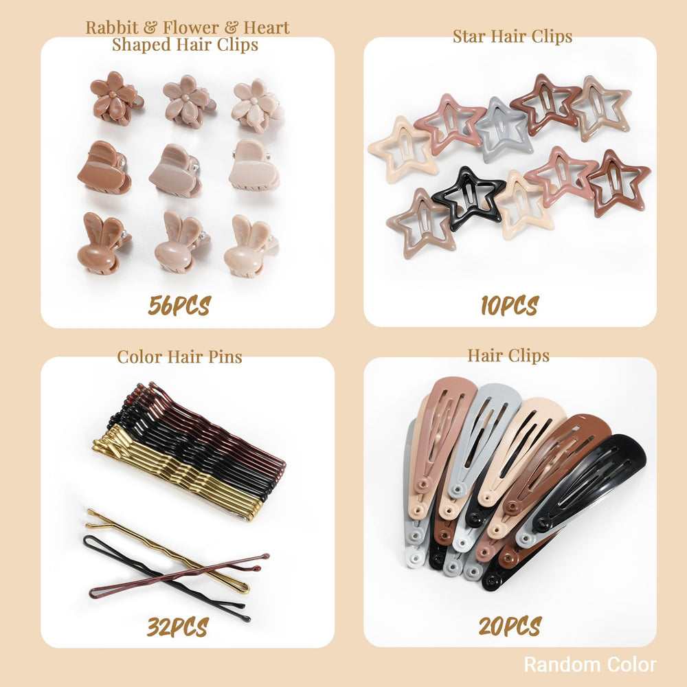 IKOCO mini star pins and baby pins add cute accents with secure hold.