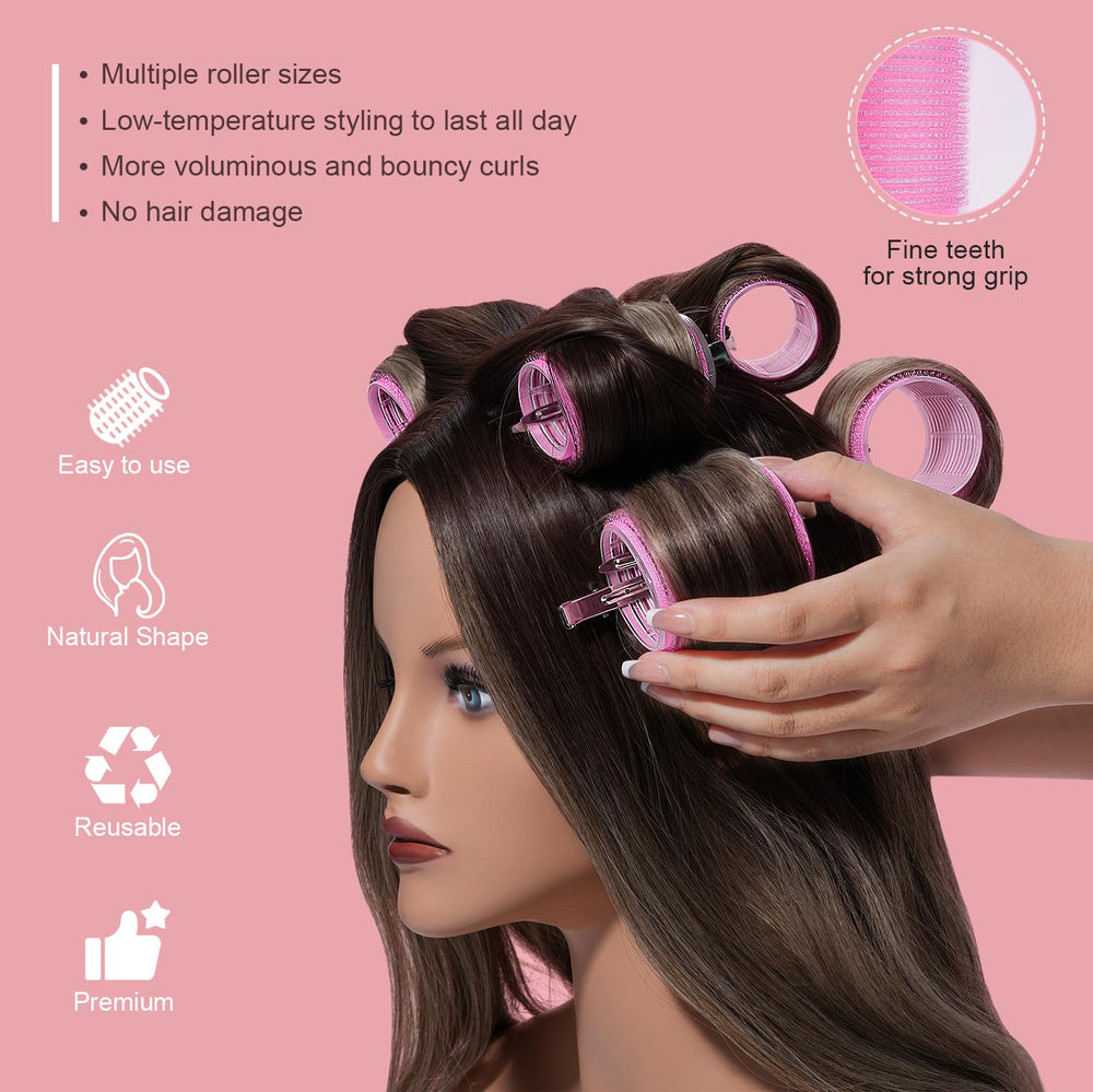 IKOCO roller clips for hair-holding system keep rollers secure