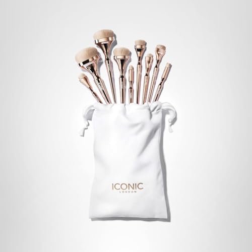ICONIC LONDON detailed bristle closeup showcases texture and precision for versatile formulas.