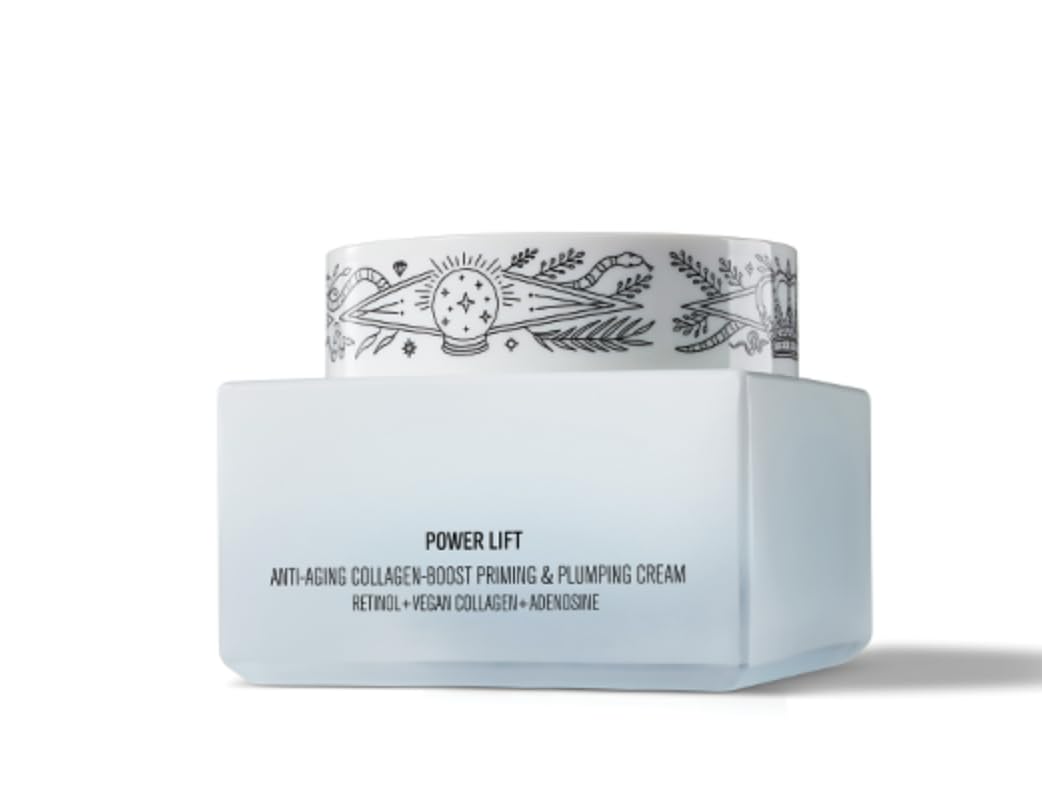 Il Makiage Power Lift texture swatch highlights creamy formula ideal for anti-aging prep.