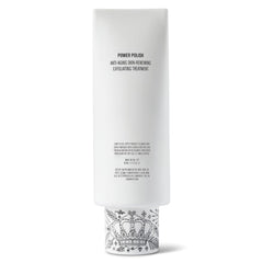 Il Makiage Power Polish Advanced exfoliating particles closeup, showing gentle skin renewal in action.