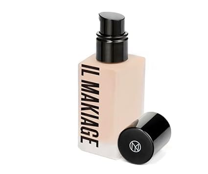 Il Makiage Woke Up Like This foundation bottle offers smooth, traceless medium-to-high coverage for natural-looking skin.