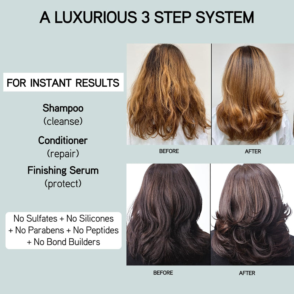 ILES FORMULA conditioner bottle highlighting anti-frizz protection in humidity.