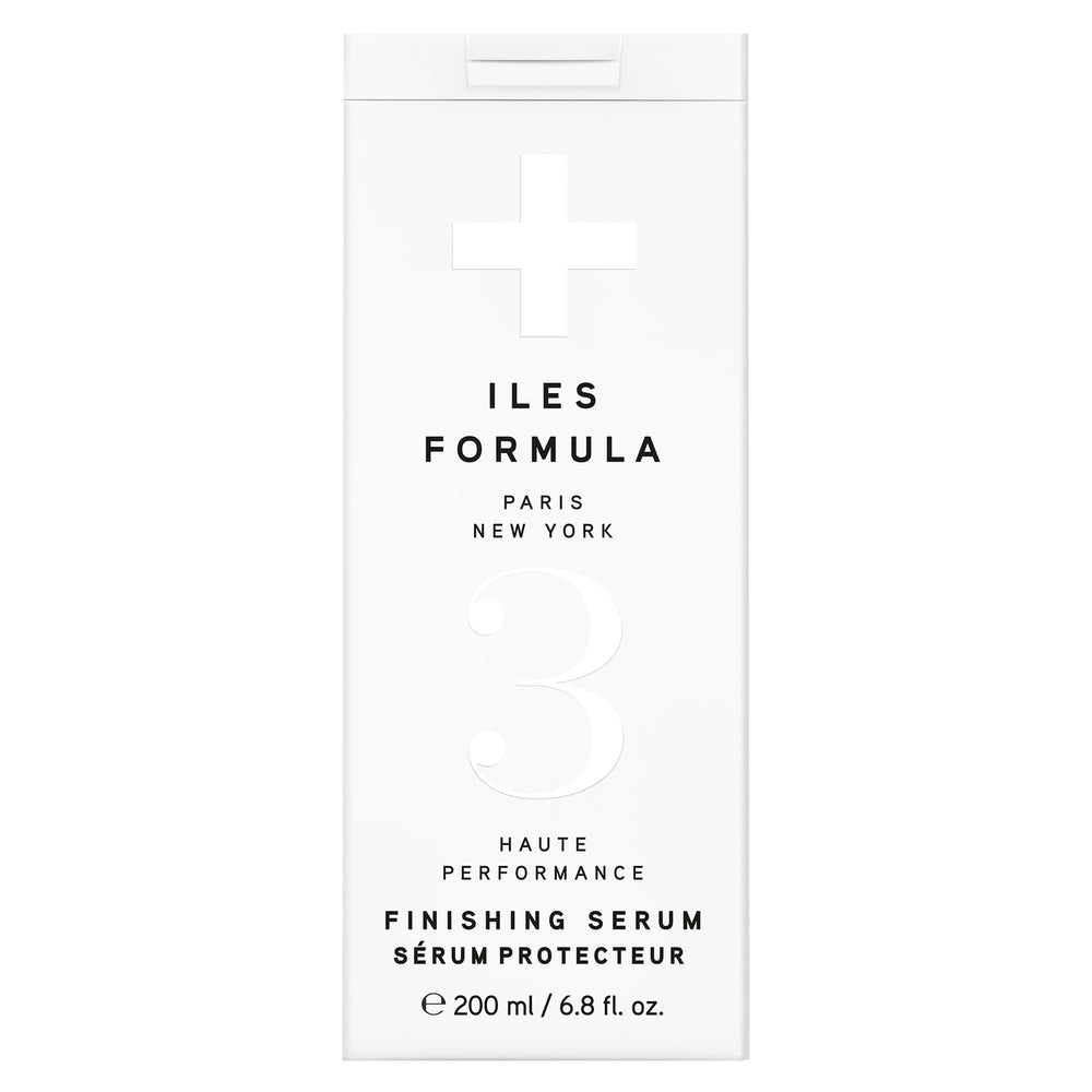 ILES FORMULA Weightless Styling Cream bottle showing quick frizz control for sleek blowouts