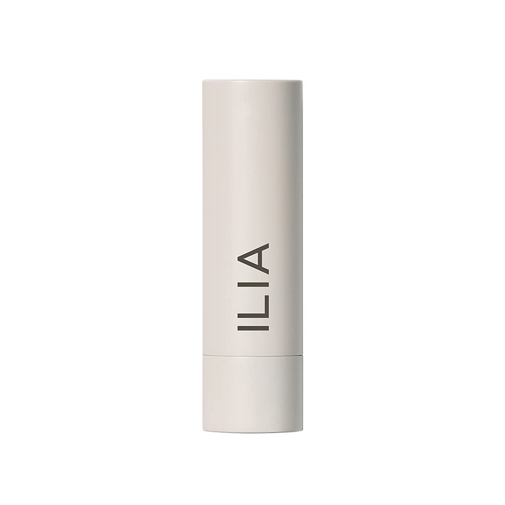 ILIA Balmy Tint Memoir packaging front showcases clean, cruelty-free lip care in a compact tube.