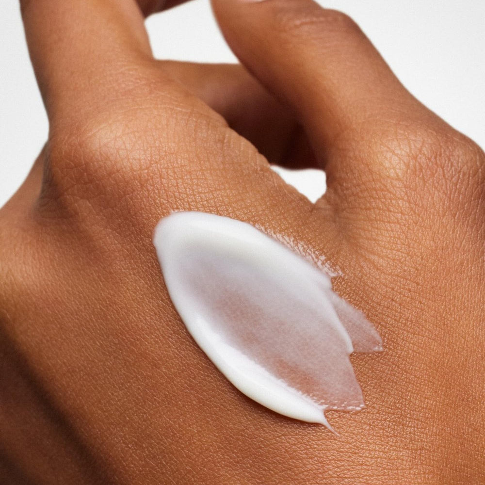 ILIA Barrier Build Cream application shot illustrates morning and evening use.