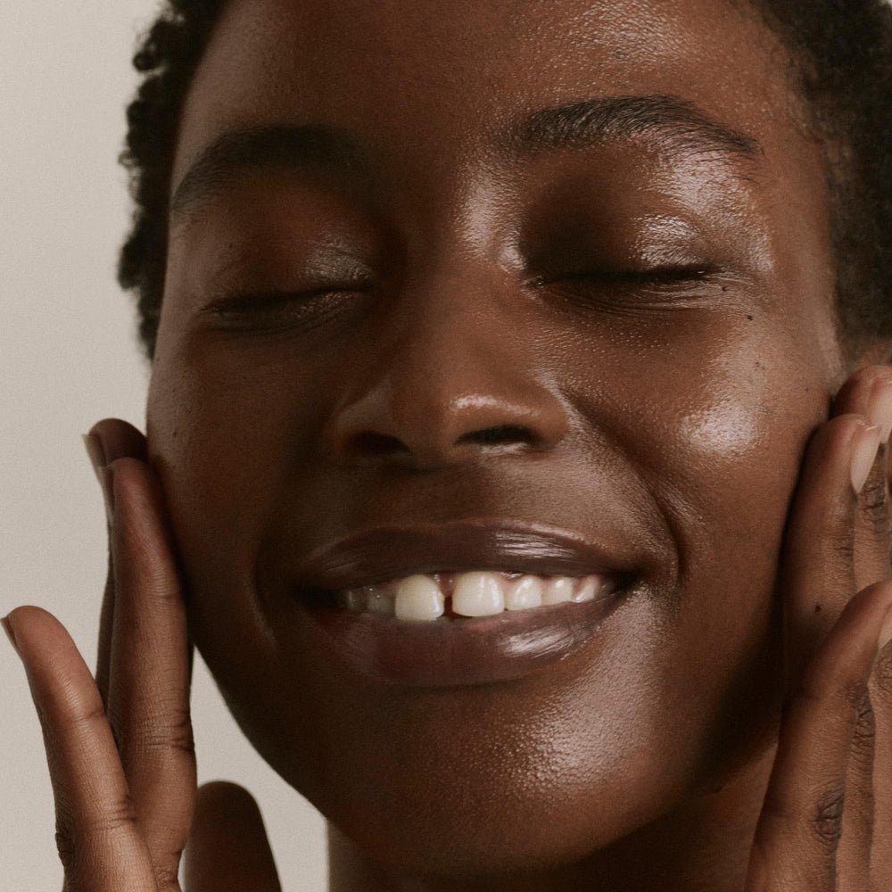 ILIA Base Face Milk barrier-renewal close-up visualizes protective skin barrier support.