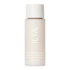 ILIA Base Face Milk bottle with essence-like hydration for radiant skin.
