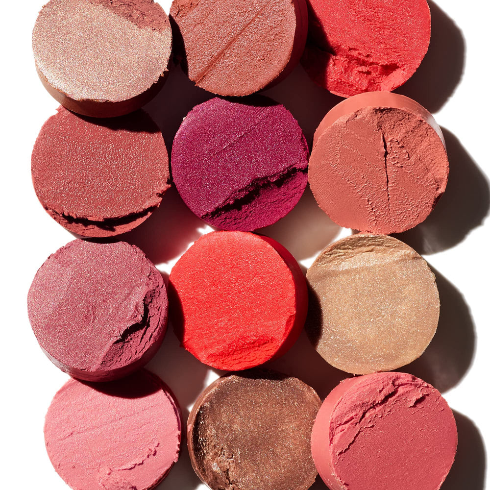 ILIA Dreamer terracotta close-up shows rich warmth for diverse skin tones.