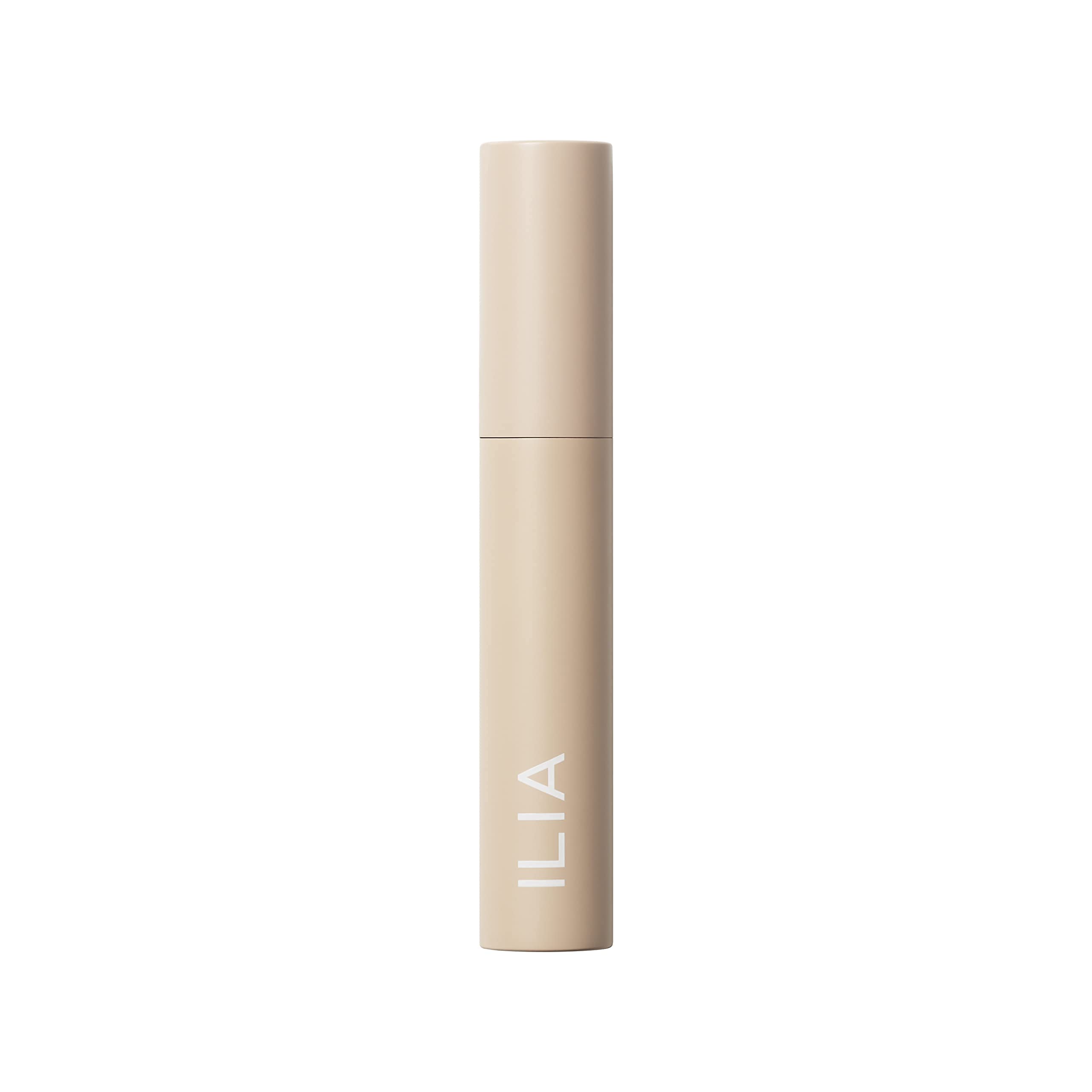 ILIA Fullest Volumizing Mascara display box in retail setup