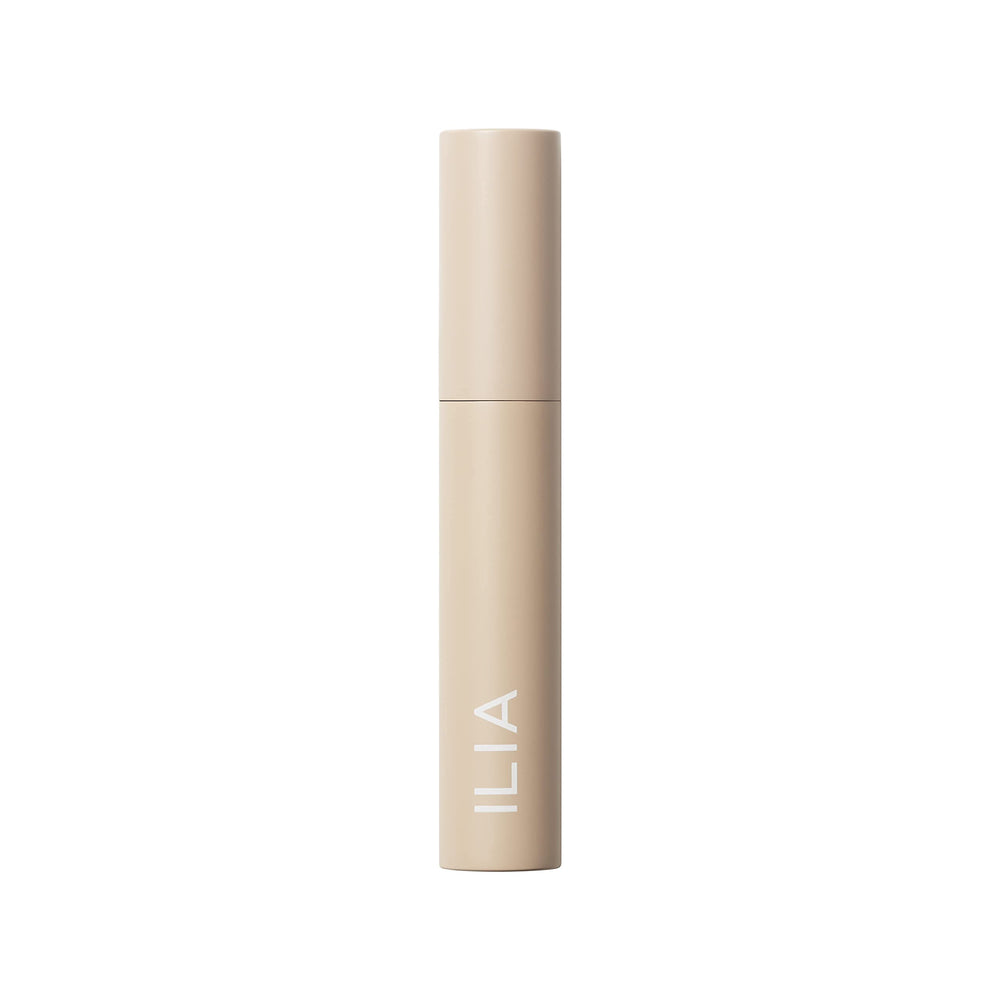 ILIA Fullest Volumizing Mascara display box in retail setup