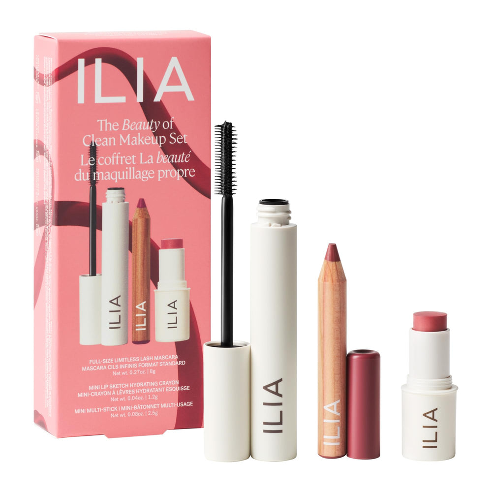 ILIA Limitless Lash Mascara after midnight application highlights long, lifted lashes for defined eyes.