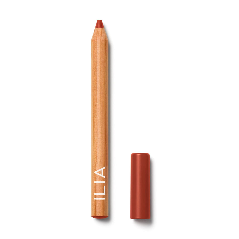 ILIA Lip Sketch Earthen swirls show rich color with long-lasting hydration