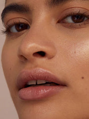 ILIA Lip Wrap applying on lips shows quick prep for smoother morning lips