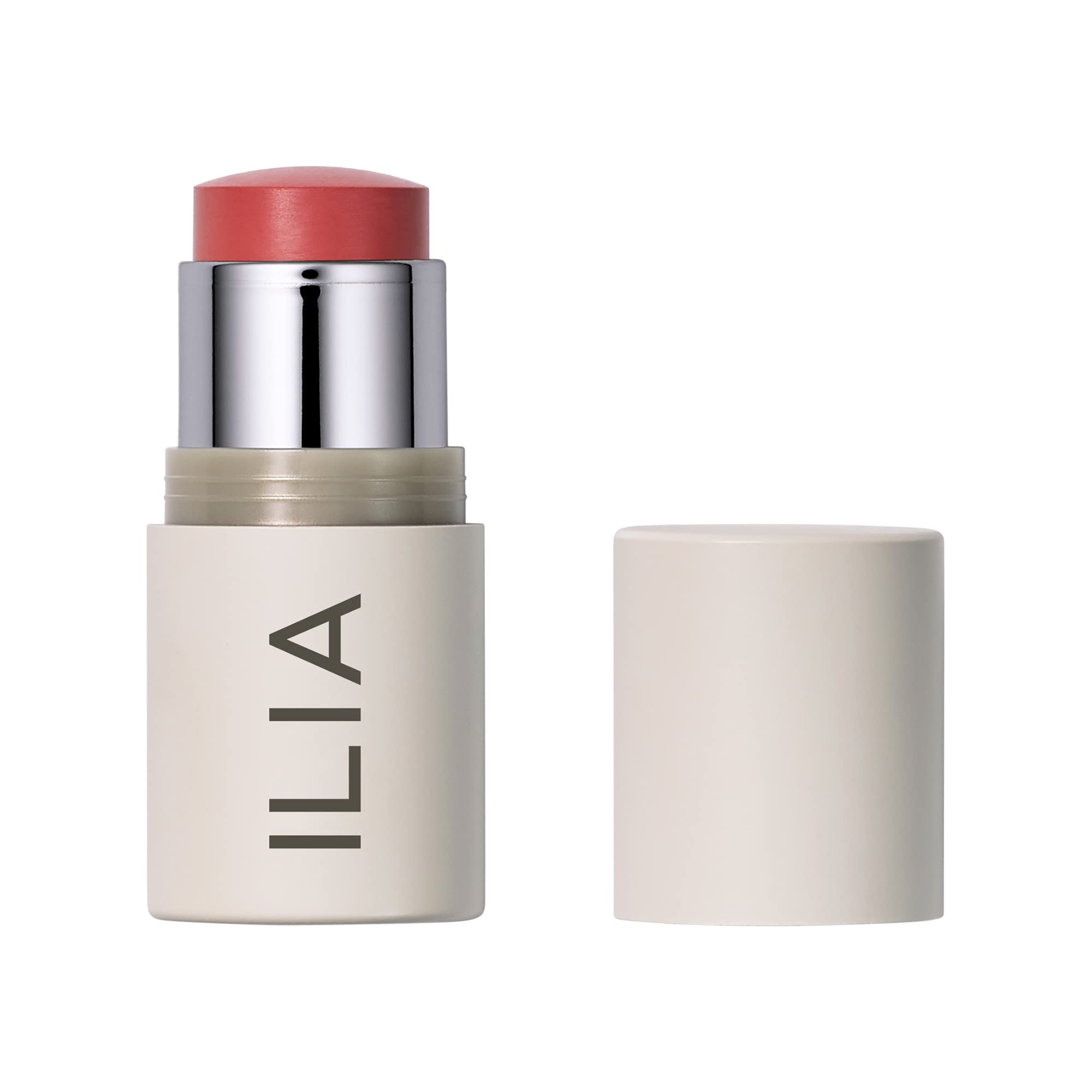 ILIA Multi-Stick All Of Me lip-cheek swatch builds natural everyday color
