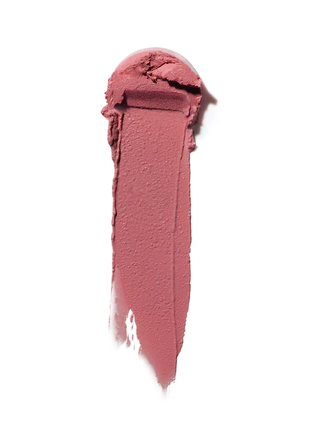 ILIA Multi-Stick At Last swatch on lips providing subtle color and shine.