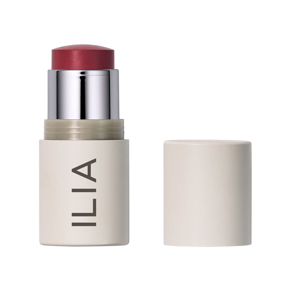 ILIA Multi-Stick lips-cheeks-application delivers a soft buildable color on lips and cheeks