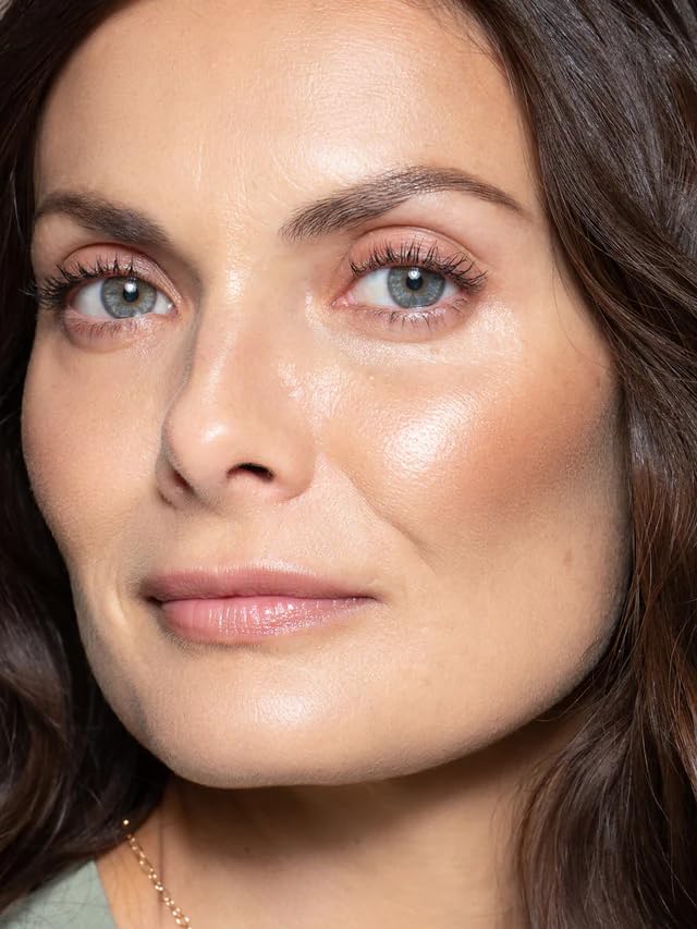 ILIA Multi-Stick brush-use closeup highlights seamless, buildable color.