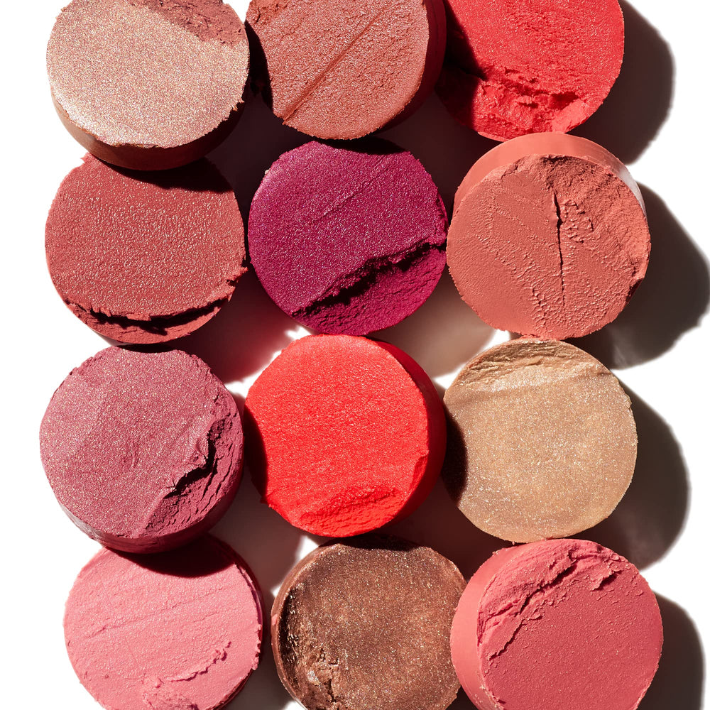 ILIA Multi-Stick Whisper daylight swatch on warm skin tone