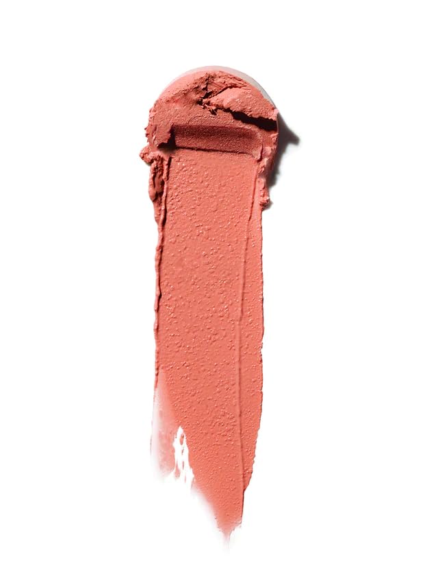 ILIA Multi-Stick Whisper swatch reveals peach-pink shade blending naturally