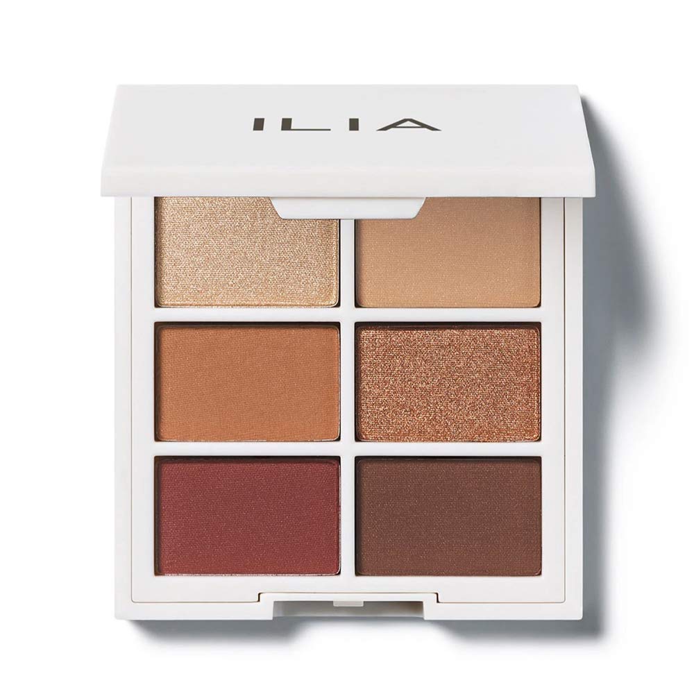 ILIA Necessary Eyeshadow Palette front view showing compact for easy everyday looks