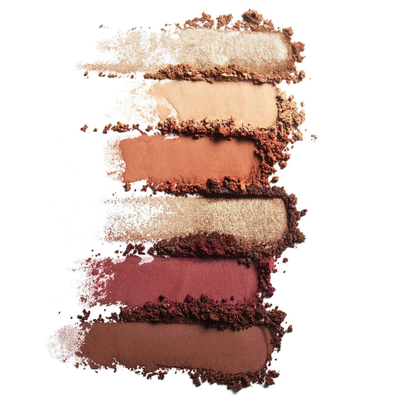 ILIA Necessary Eyeshadow Palette open with six shades for versatile color play