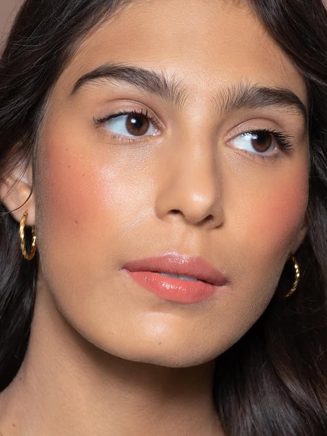 ILIA Perfecting Buff Brush used with Multi-Stick for precise, natural finish.