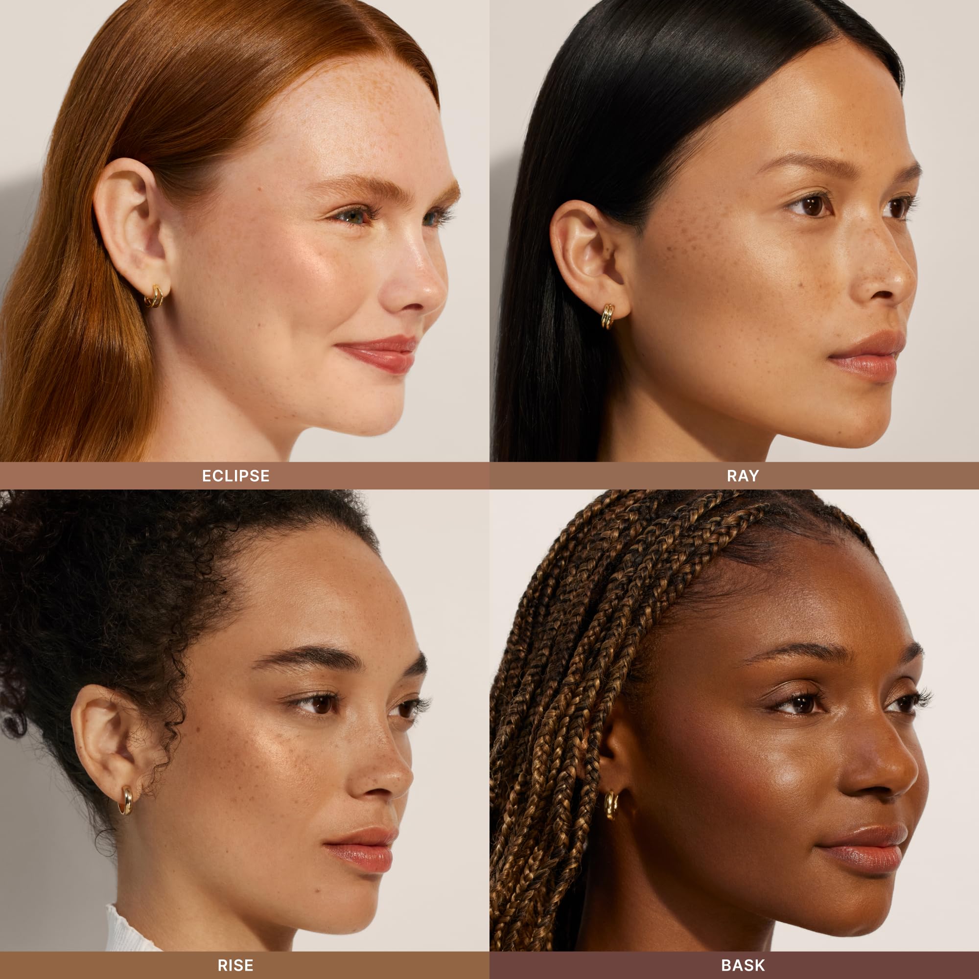 ILIA Sunshift swirl on cheekbone capturing precise, stackable intensity