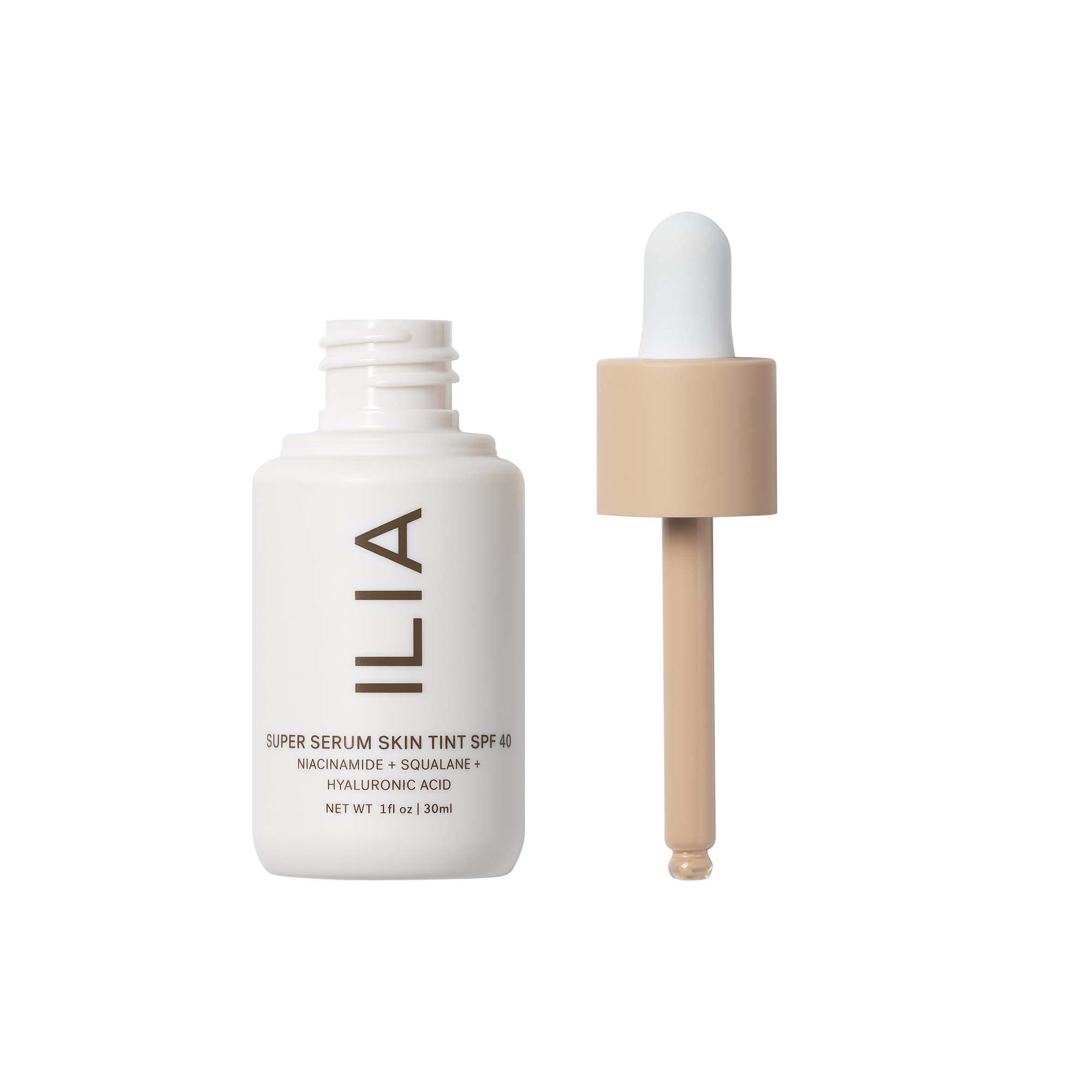 ILIA SPF 40 logo highlighting mineral protection for skin