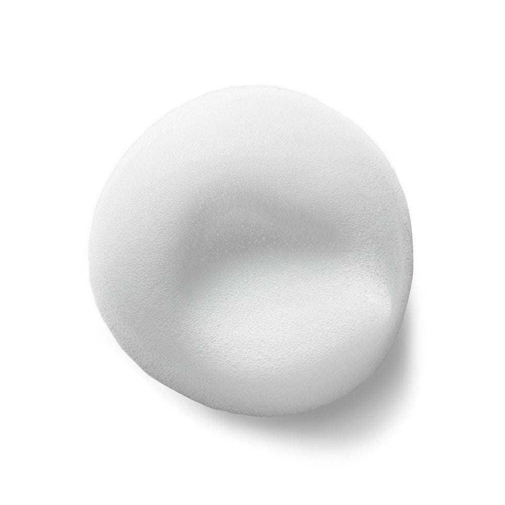 ILIA The Cleanse foam on skin demonstrating makeup removal and cleanse ritual.