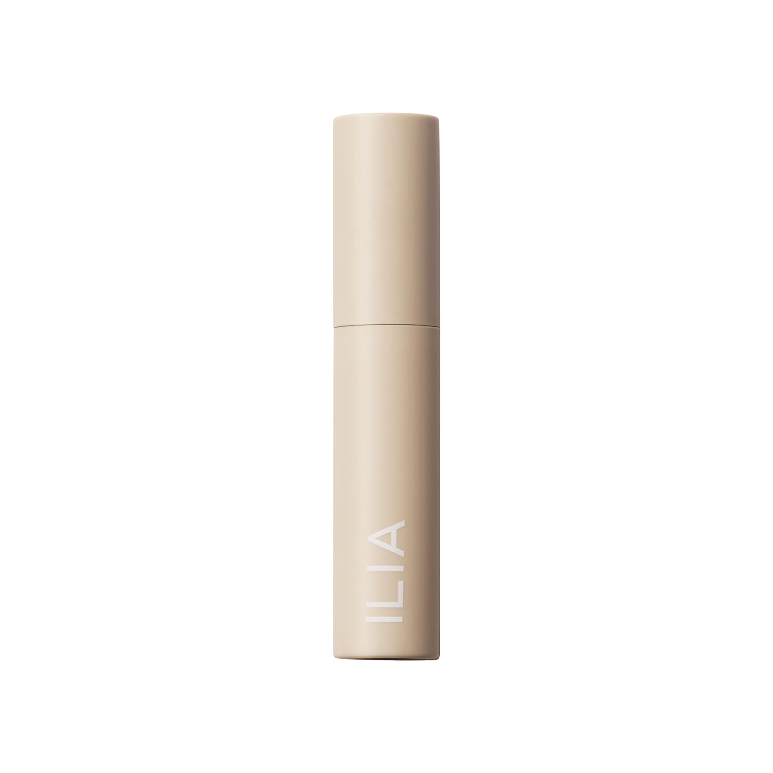 ILIA vegan cruelty-free label on mascara packaging