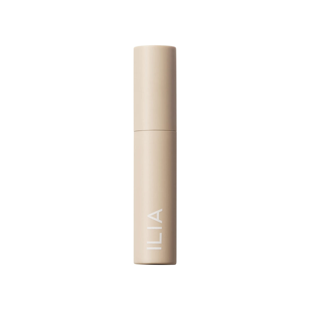 ILIA vegan cruelty-free label on mascara packaging