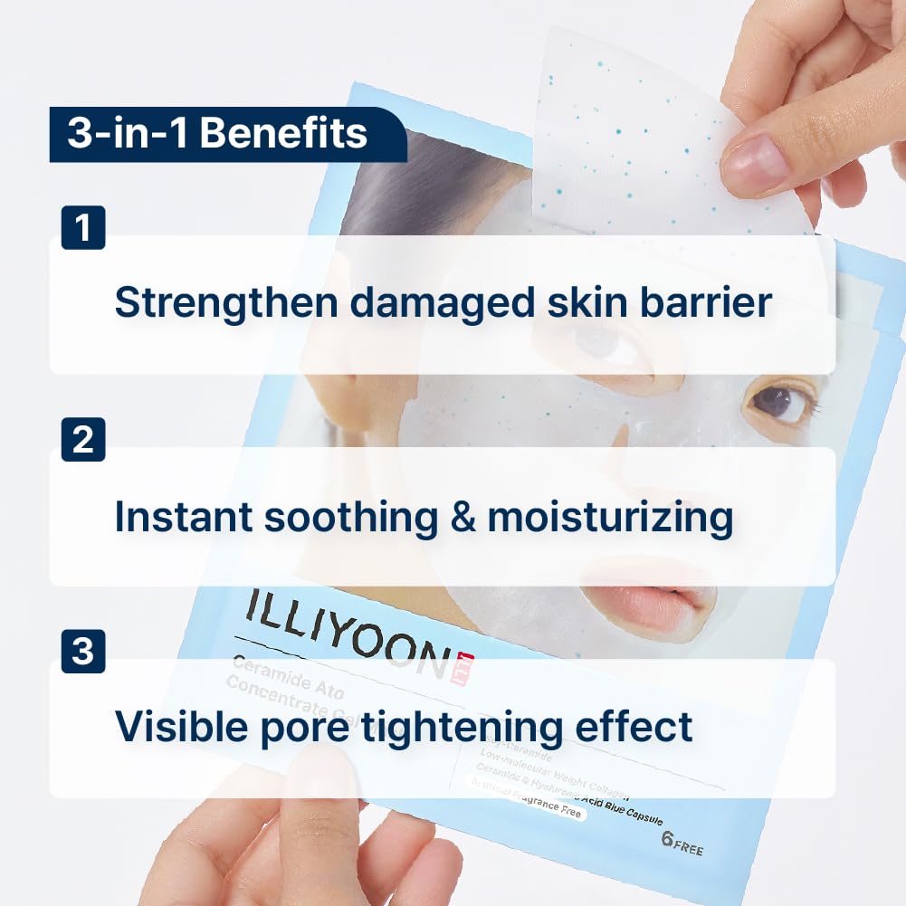 Illiyoon Ceramide Ato overnight application delivers deep hydration.