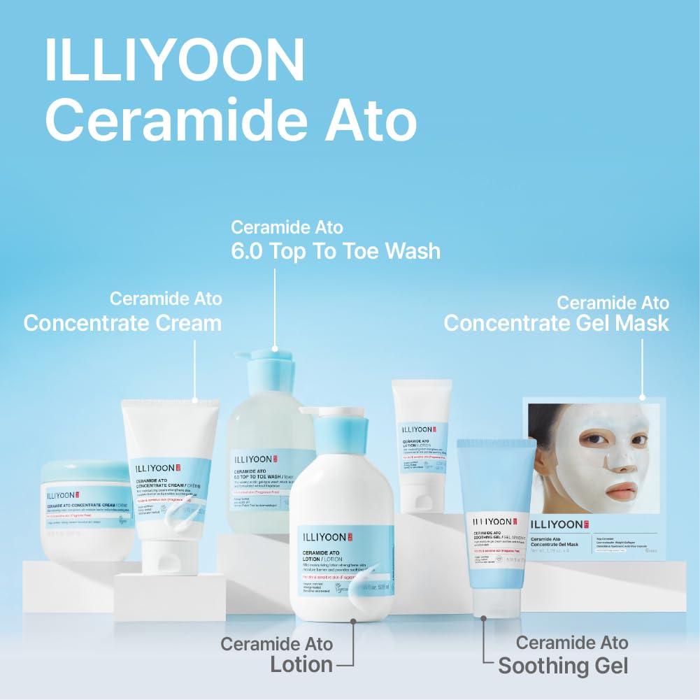 Illiyoon Ceramide Ato pre-makeup hydration for a smooth finish.