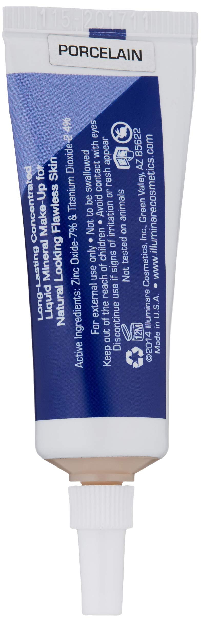 ILLUMINARÉ SPF 20 label image communicates sun protection alongside makeup.