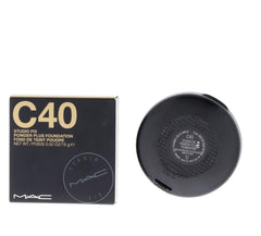 MAC Studio Fix Powder Plus powder applied on cheeks delivers full-coverage matte look
