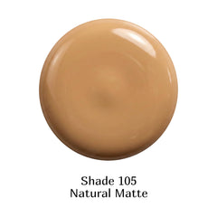 Il Makiage Woke Up Like This foundation application with brush demonstrates full-coverage blend